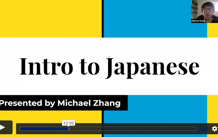 Intro to Japanese